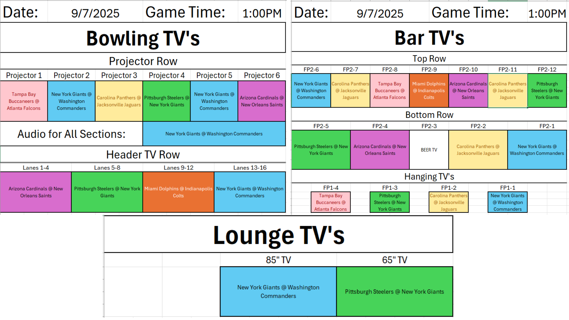 Week 1 Tv Layout